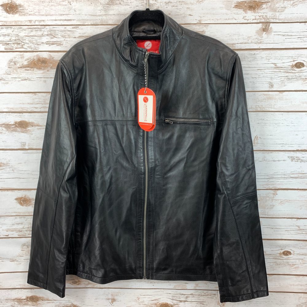 Laverapelle Men's Genuine Lambskin Leather Jacket